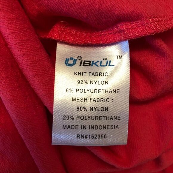 UIBKUL Womens Pink Activewear Top Pullover Long Sleeve Lightweight Medium Collar - Picture 4 of 8